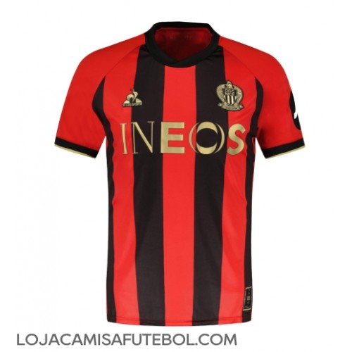 Camisa de Futebol OGC Nice Equipamento Principal 2024-25 Manga Curta